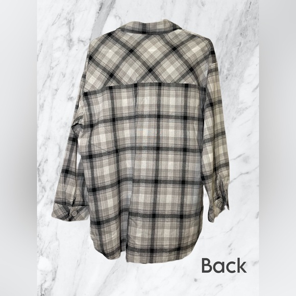 Women boyfriend plaid shirt Japanese Casual Design As Know As Pink - Picture 2 of 4